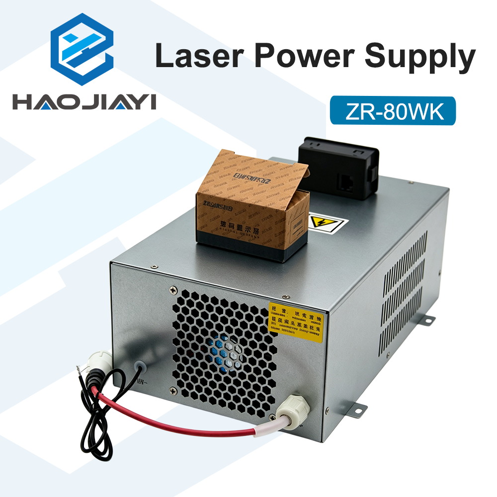 Laser Tube Replacement - ZR-80WK 80W CO2 Laser Power Supply