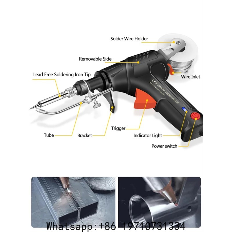 60W Soldering Iron Set Interna - đánh giá và giá Industrial Laser Soldering Gun