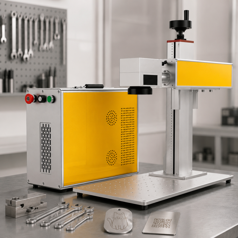Online Fiber Laser Marking Mac - đánh giá và giá Industrial Laser Marking Machine