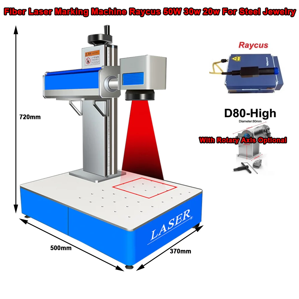50W Fiber Laser 100W Marking M - đánh giá và giá Industrial Laser Marking Machine