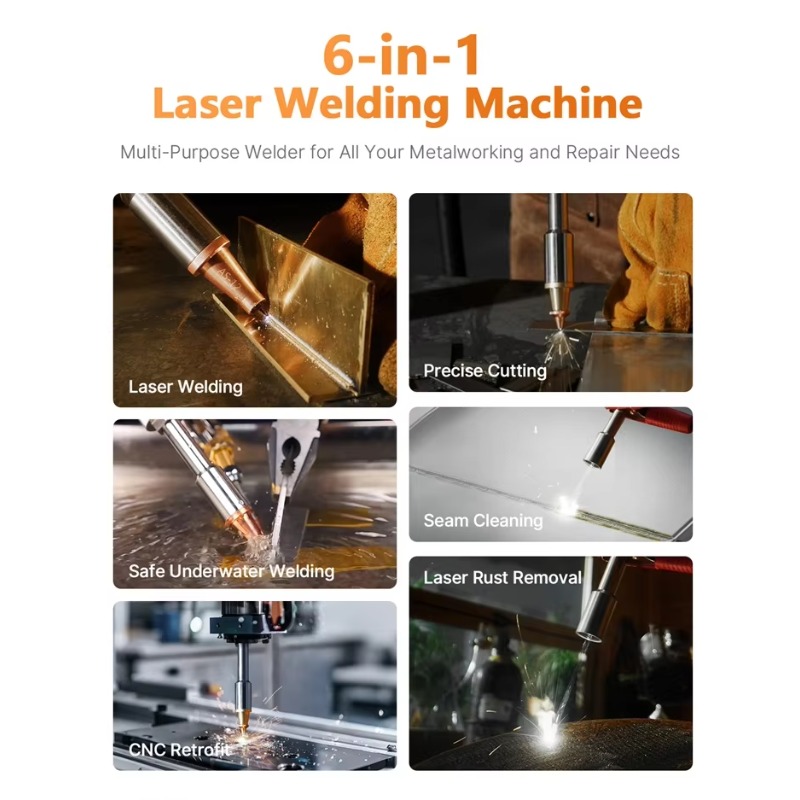 Weld Cut Clean Engrave 4 In 1  - đánh giá và giá Industrial Laser Welding Machine