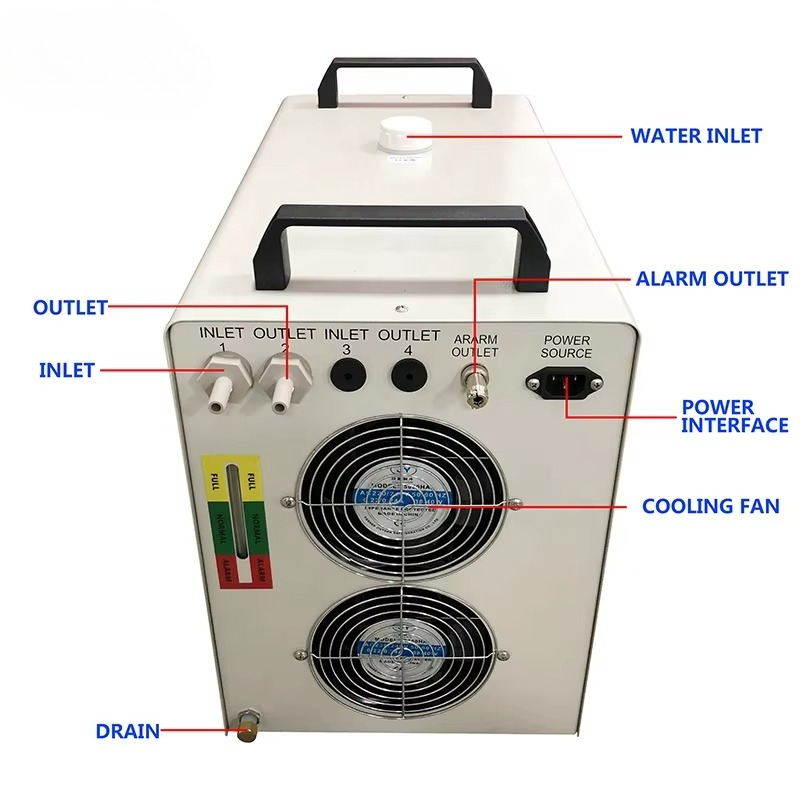 Industrial Water Chiller CW 52 - đánh giá và giá Industrial Laser Machine Price
