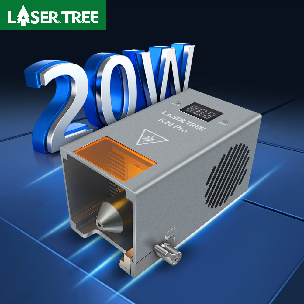 LASER TREE 20W Optical Power L - đánh giá và giá Metal Laser Cutter Head