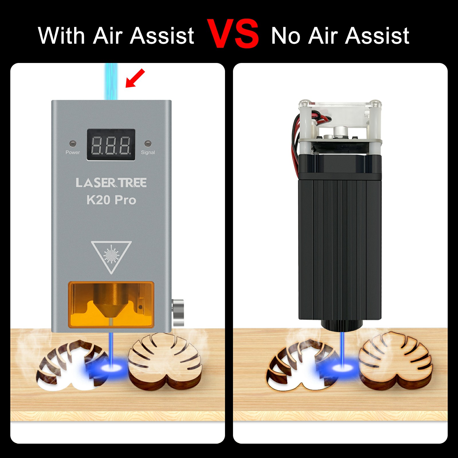 LASER TREE 20W Optical Power L - đánh giá và giá Metal Laser Cutter Head
