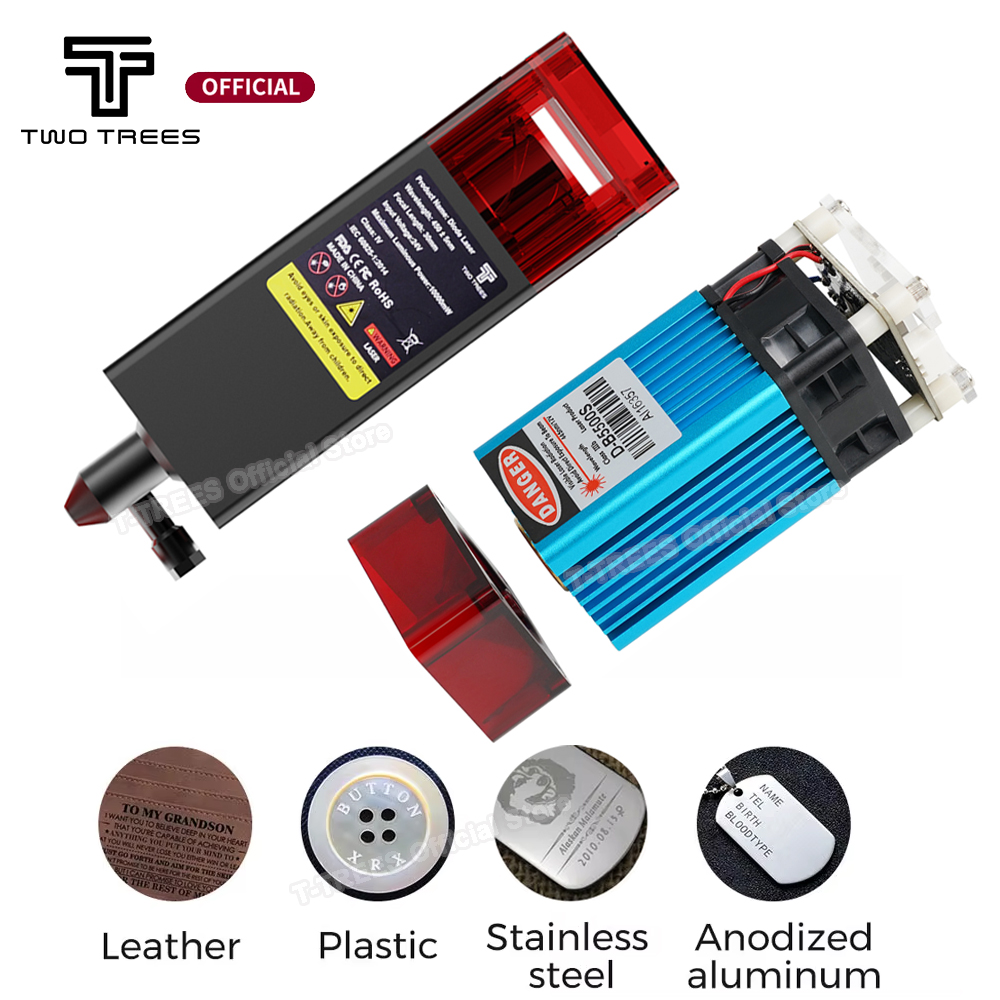 Twotrees 80W Laser Head For En - đánh giá và giá Metal Laser Cutter Head