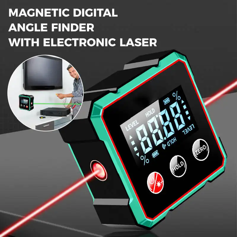 Magnetic Digital Angle Finder  - đánh giá và giá Industrial Laser Alignment