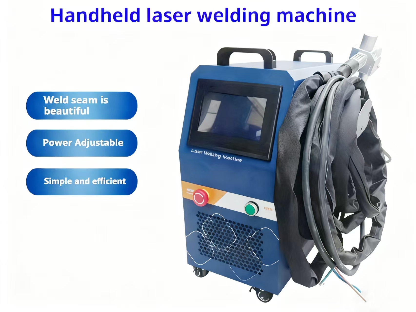 Handheld Laser Welder 1200W Pe - đánh giá và giá Industrial Laser Welding Machine