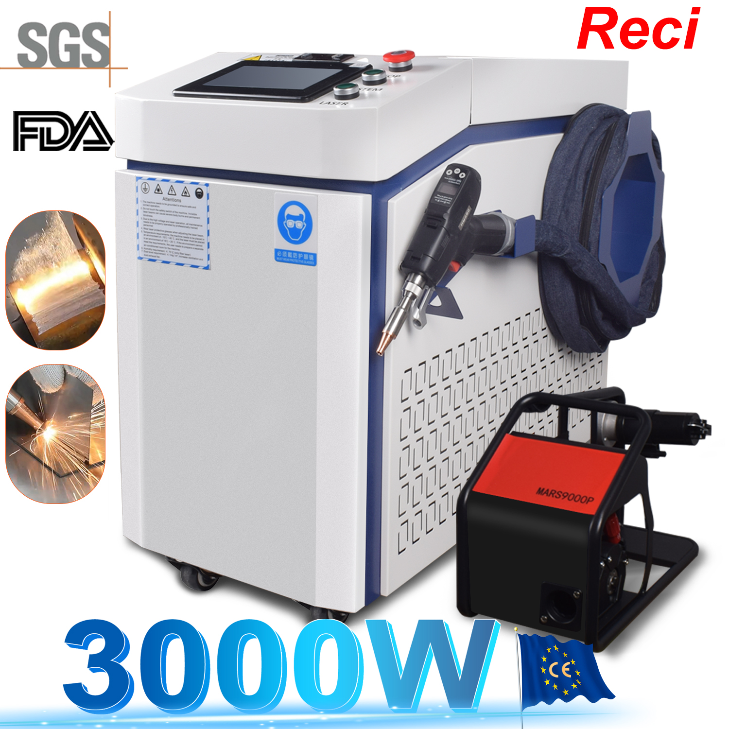 3000W 4 IN 1 Fiber Laser Weldi - đánh giá và giá Industrial Laser Welding Machine