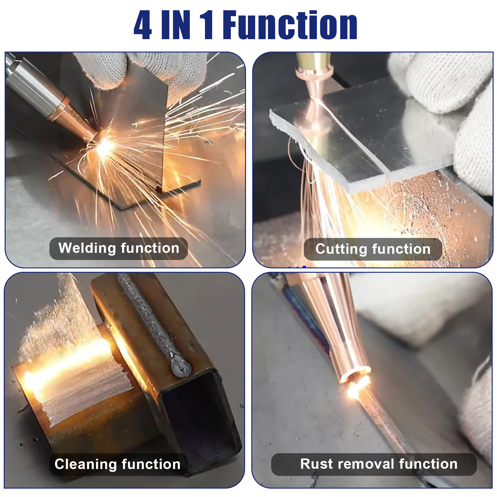 3000W 4 IN 1 Fiber Laser Weldi - đánh giá và giá Industrial Laser Welding Machine
