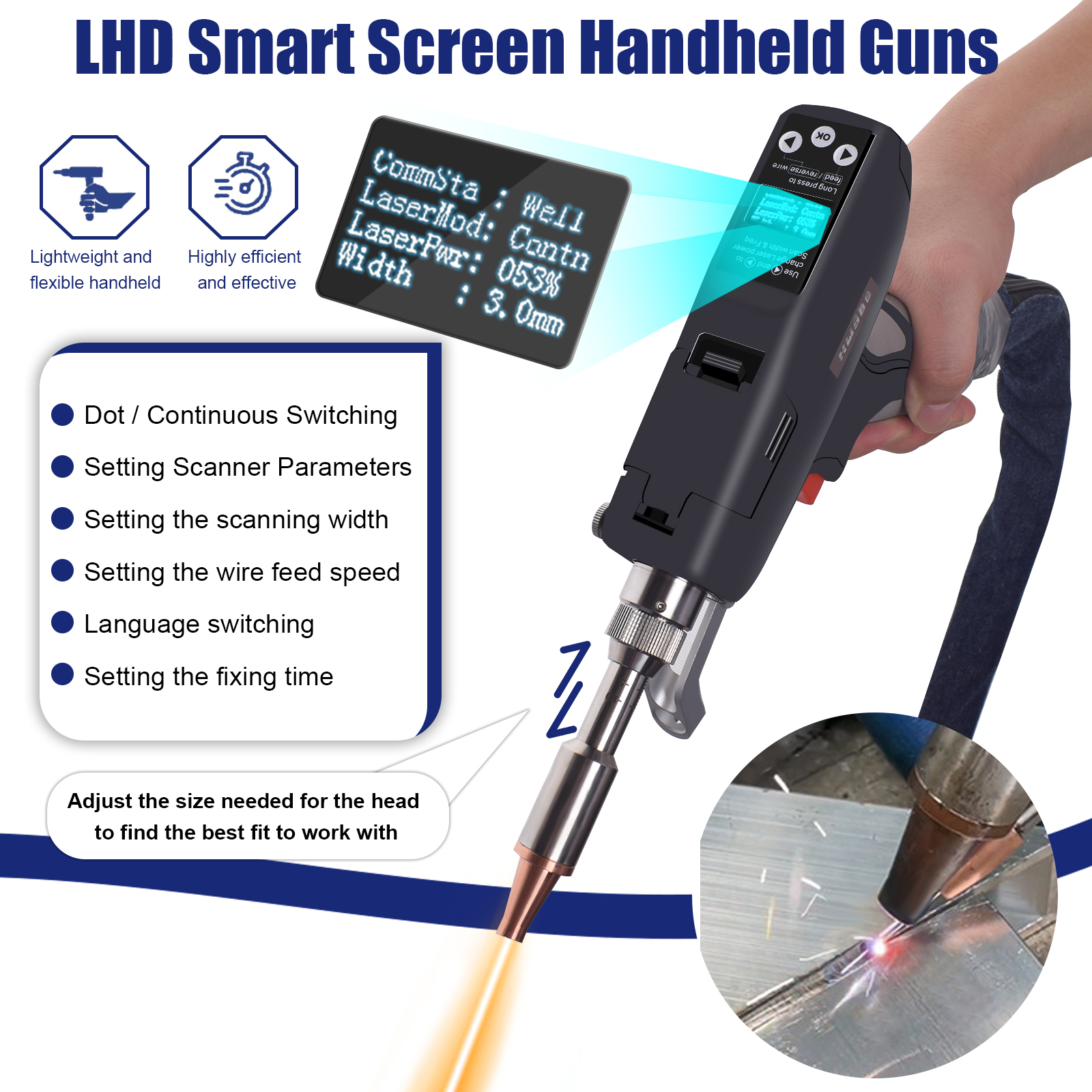 3000W 4 IN 1 Fiber Laser Weldi - đánh giá và giá Industrial Laser Welding Machine