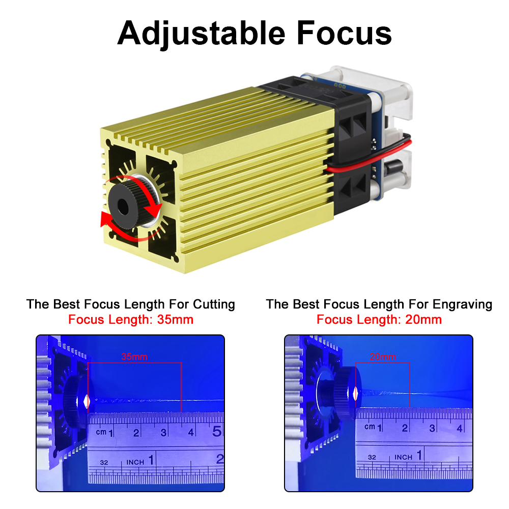 LASER TREE 4W 5W Laser Module  - đánh giá và giá Metal Laser Cutter Head