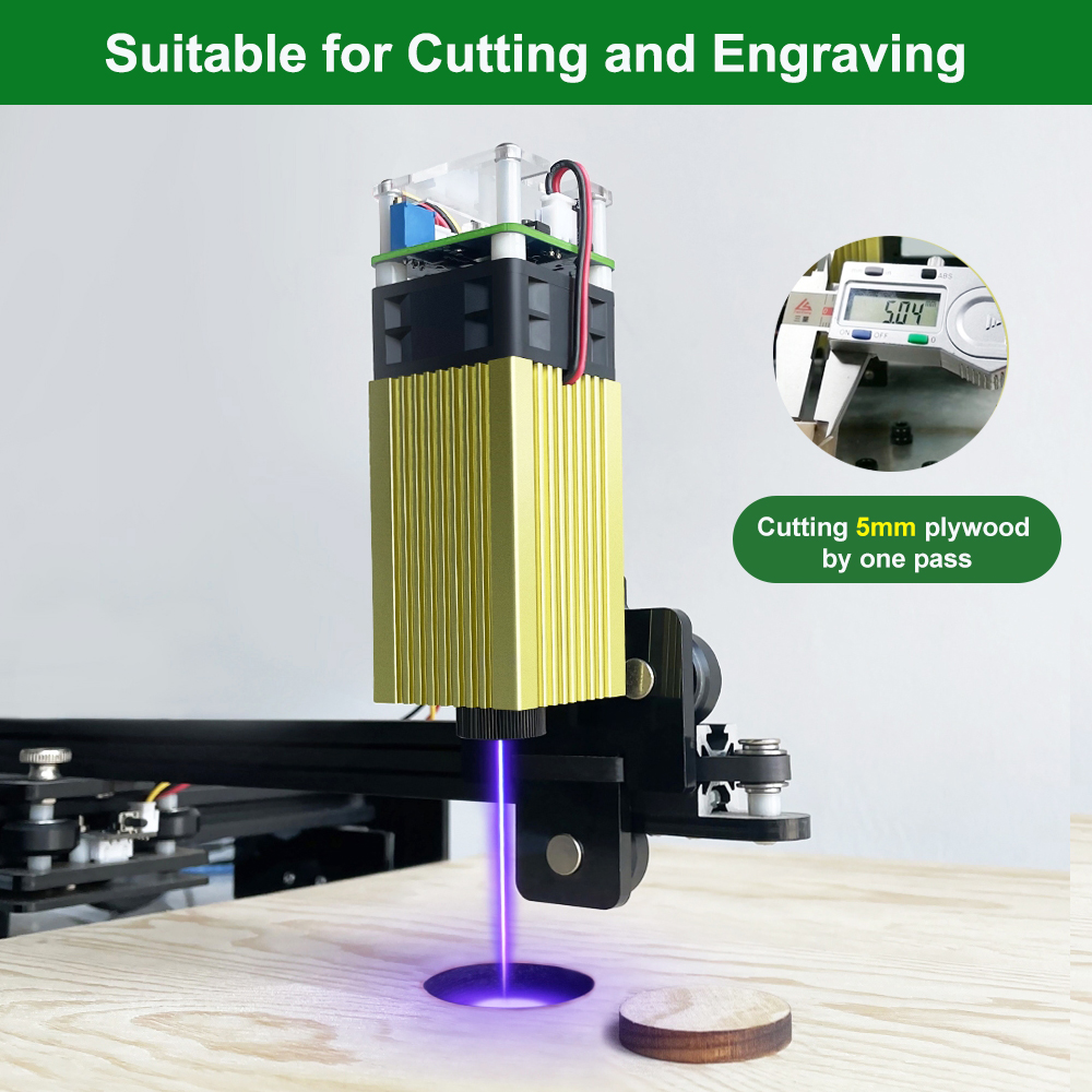 LASER TREE 4W 5W Laser Module  - đánh giá và giá Metal Laser Cutter Head