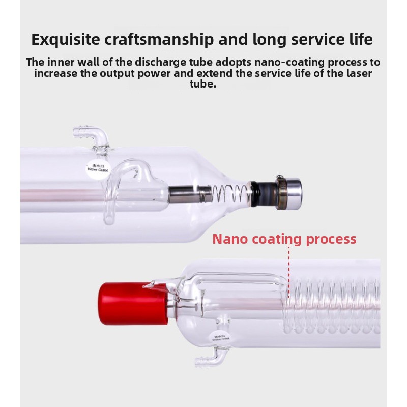 For Reci CO2 Laser Tube 80W 10 - đánh giá và giá Laser Tube Replacement