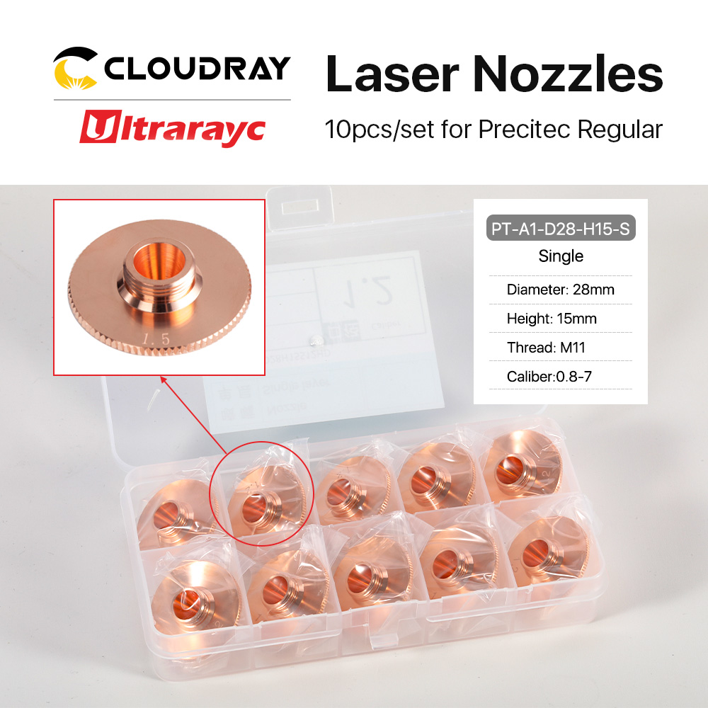 Ultrarayc 10pcs/Set Laser Nozz - đánh giá và giá Metal Laser Cutter Head