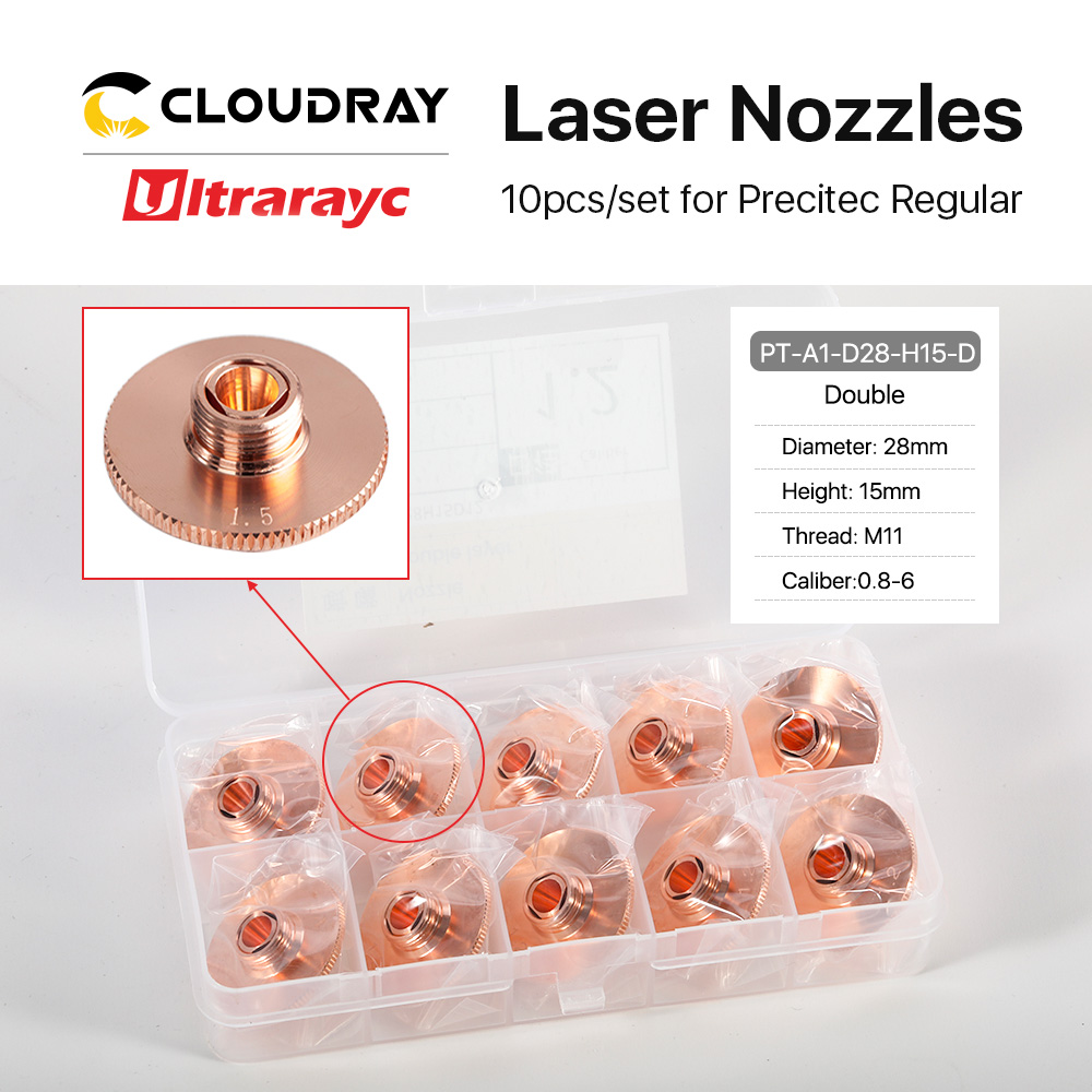 Ultrarayc 10pcs/Set Laser Nozz - đánh giá và giá Metal Laser Cutter Head