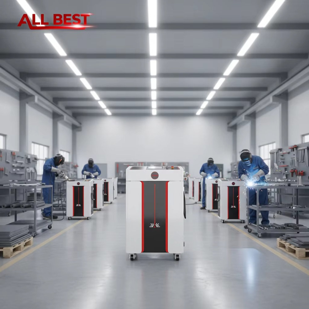 ALLBEST Best Selling 1.5KW 2KW - đánh giá và giá Industrial Laser Cleaning Machine Price