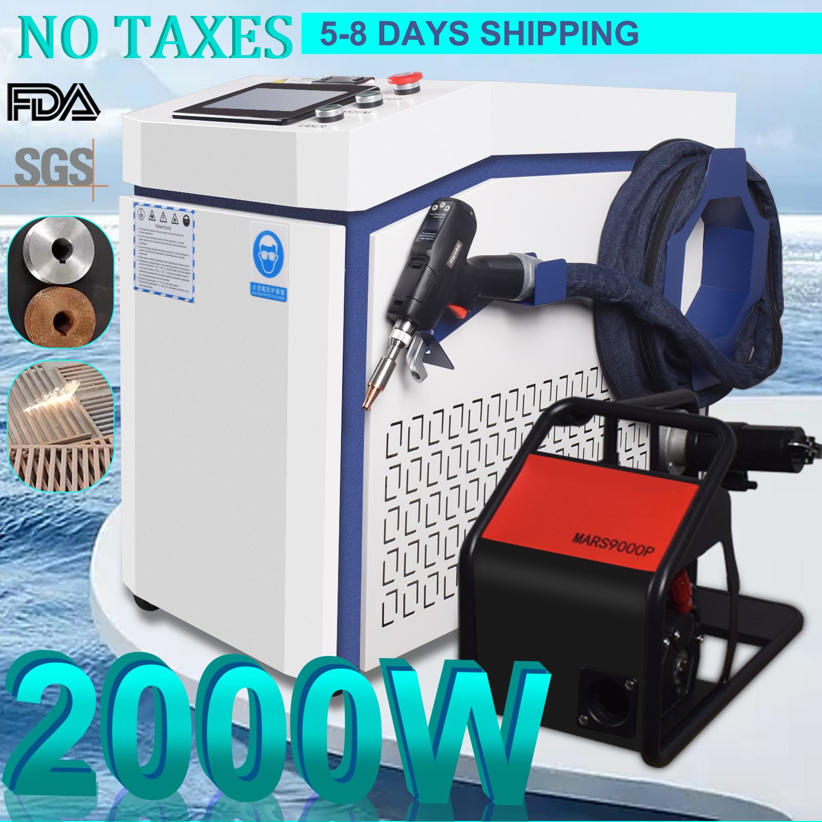 2000W 4 in 1 Laser Welding Cle - đánh giá và giá Industrial Laser Repair