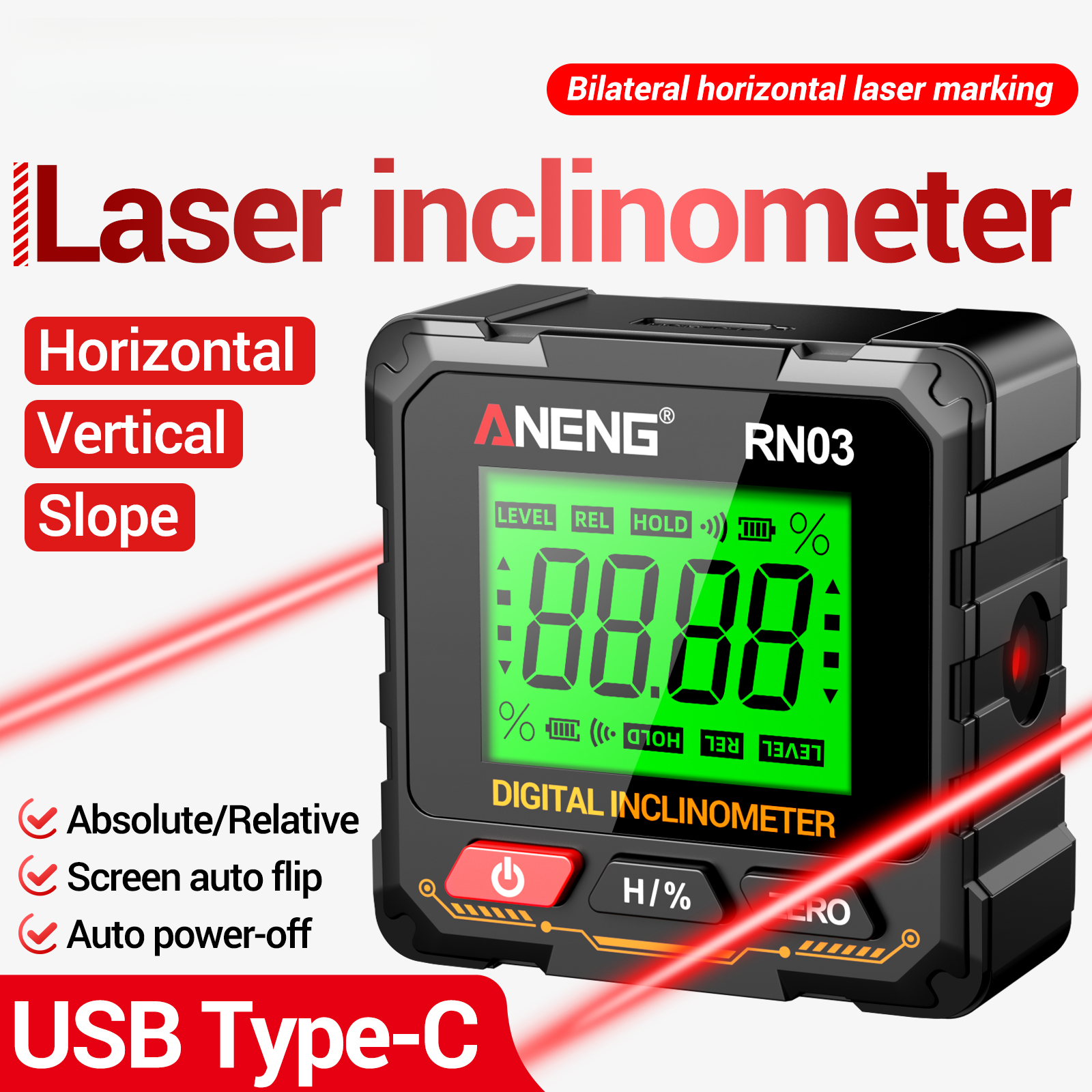 Laser Digital Inclinometer ANE - đánh giá và giá Industrial Laser Alignment