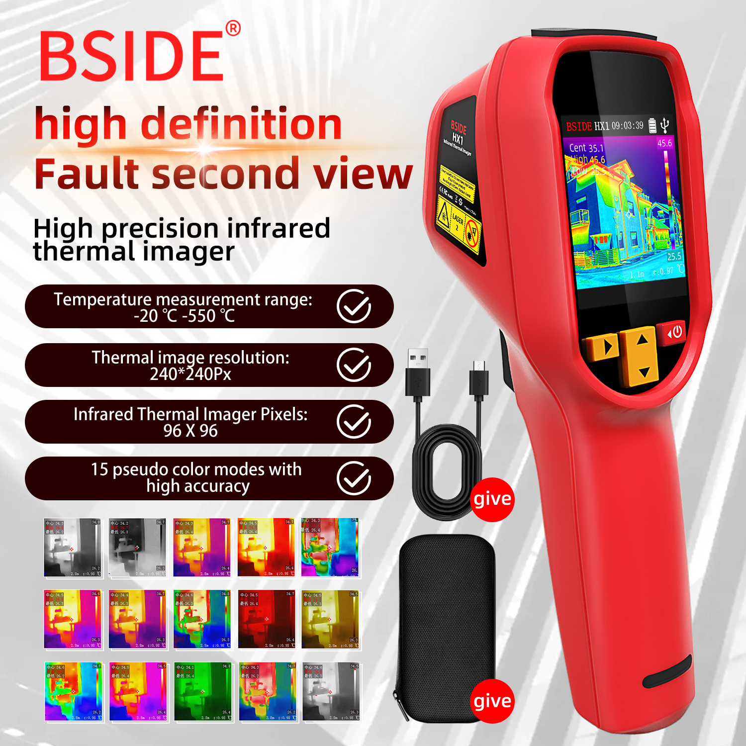 BSIDE Thermal Imager Camera HX - đánh giá và giá Industrial Laser Repair