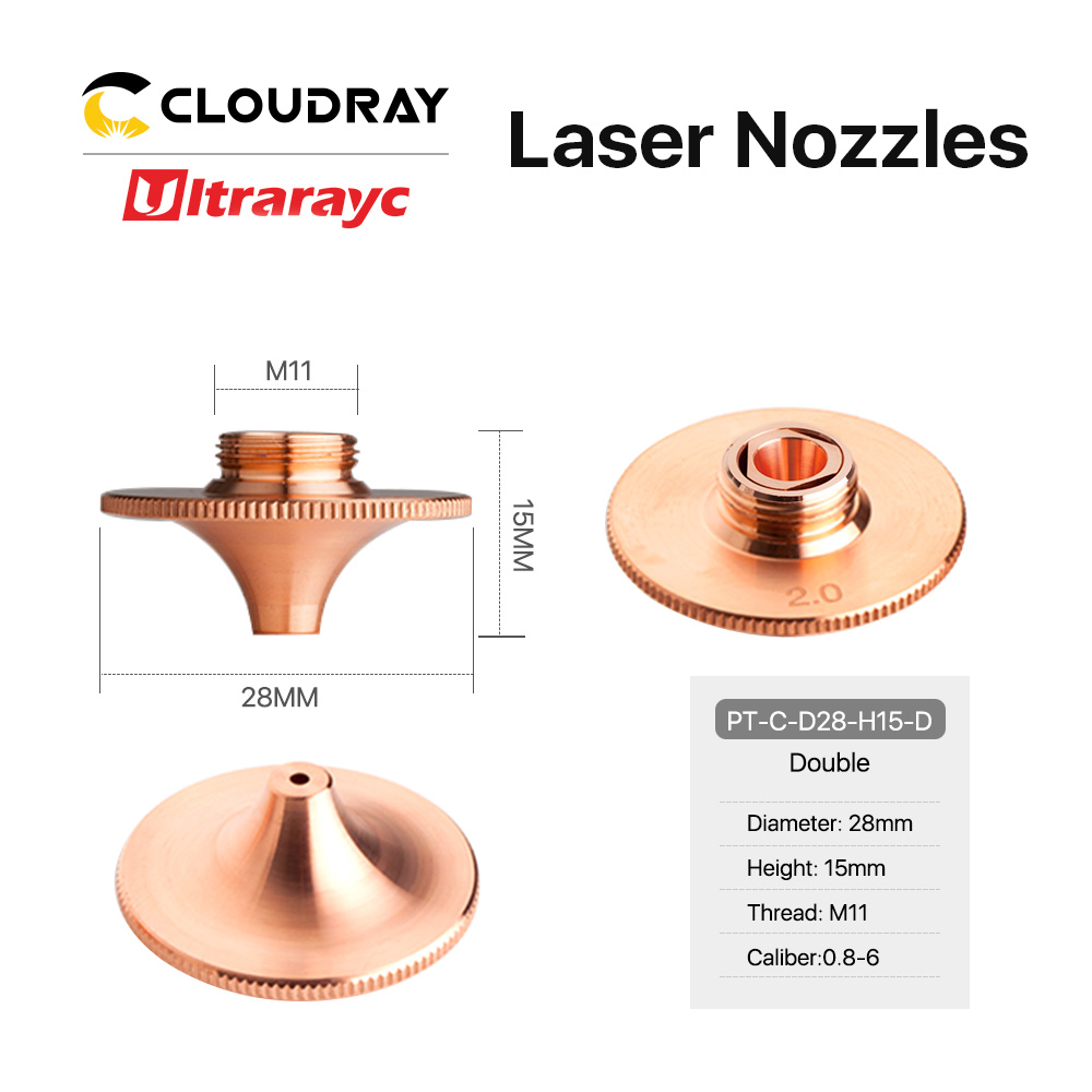 Ultrarayc 10pcs Laser Nozzles  - đánh giá và giá Metal Laser Cutter Head