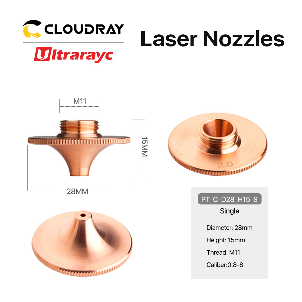 Ultrarayc 10pcs Laser Nozzles  - đánh giá và giá Metal Laser Cutter Head